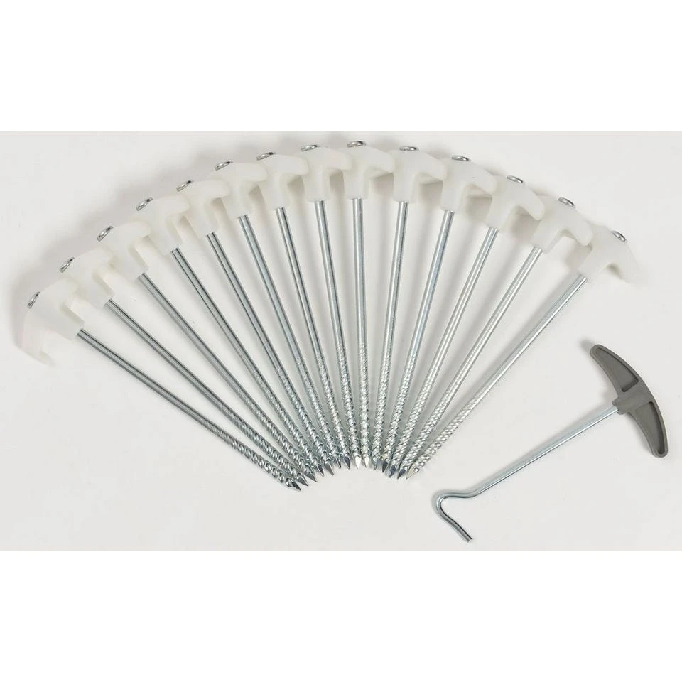 Glow-in-the-Dark Screw Tent Pegs - Image 2