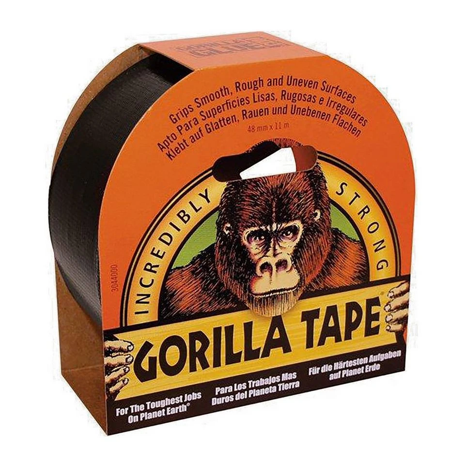 Gorilla Tape, Black (48mm X 11m) - Image 2