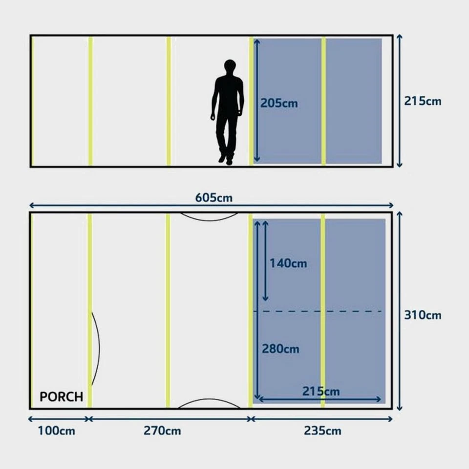 Berghaus Air 4.1 XL Nightfall Tent - Image 2