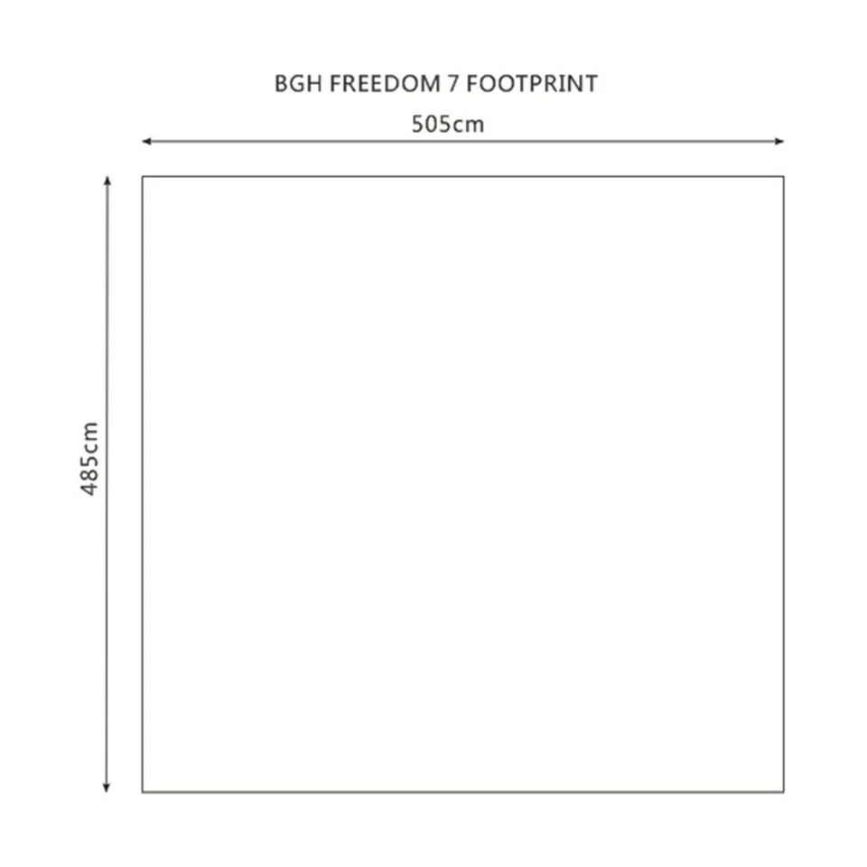 Berghaus Freedom 7 Tent Footprint - Image 2